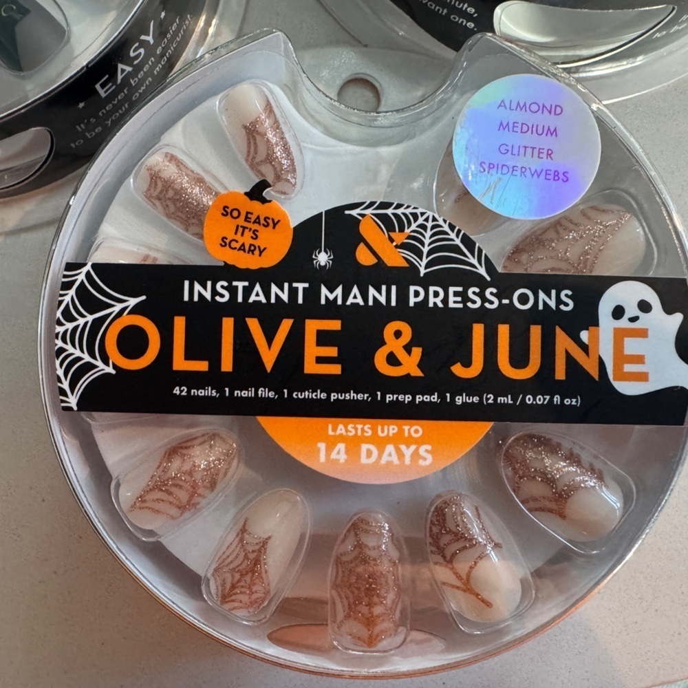 Brand new in box sealed olive and June Halloween nail manicure set - pack of 3! - Picture 2 of 4